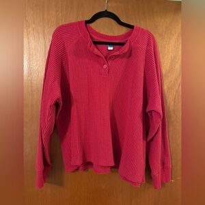 Women's Waffle Knit Top Collection